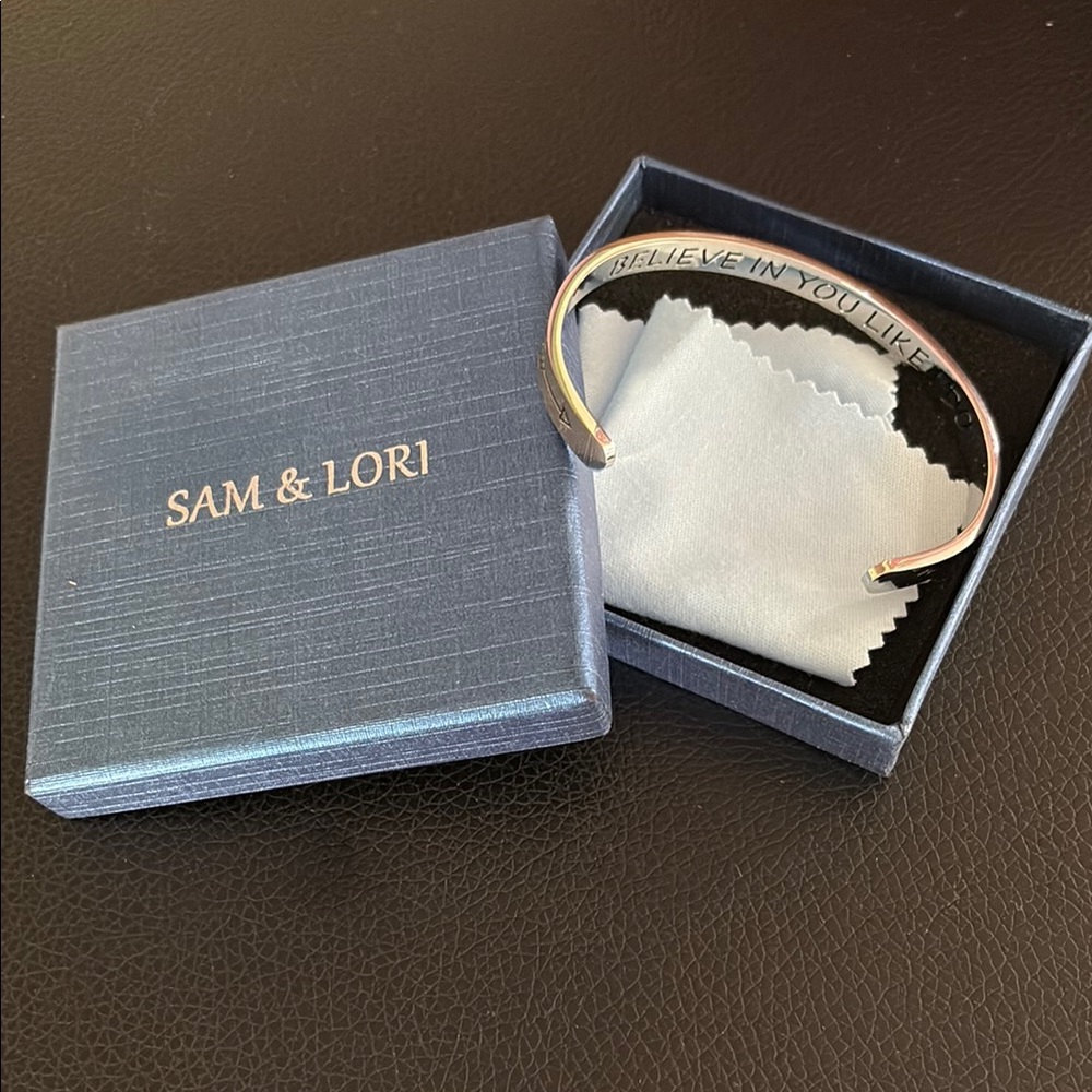 Sam & Lori Silver Bracelet
